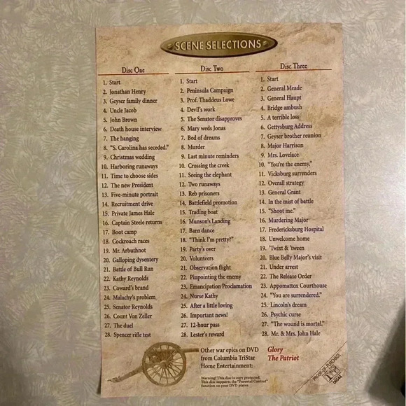 The Blue and the Gray DVD, 2005, 3-Disc Set - Picture 6 of 6